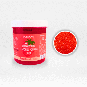 Strawberry Flavored Popping Boba