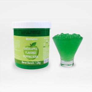 Green Apple Flavored Popping Boba