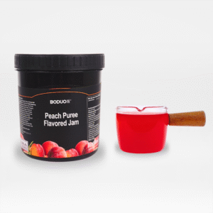 Peach Puree Flavored Jam