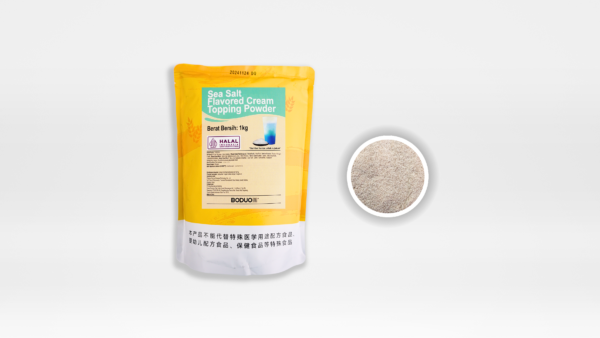 Sea Salt Flavored Cream Topping Powder