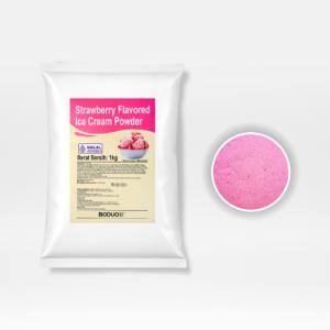 Strawberry Flavored Ice Cream Powder