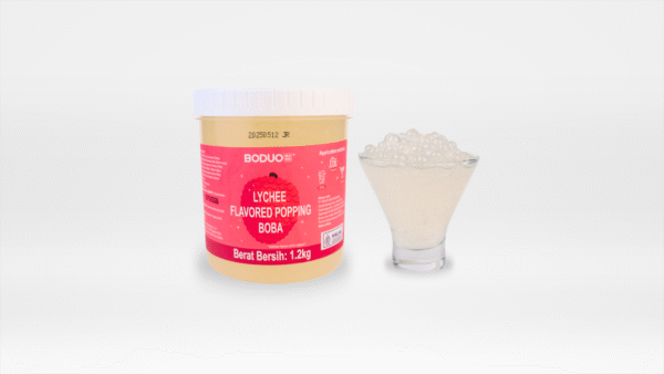 Lychee Flavored Popping Boba