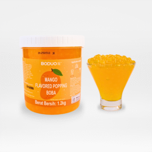Mango Flavored Popping Boba