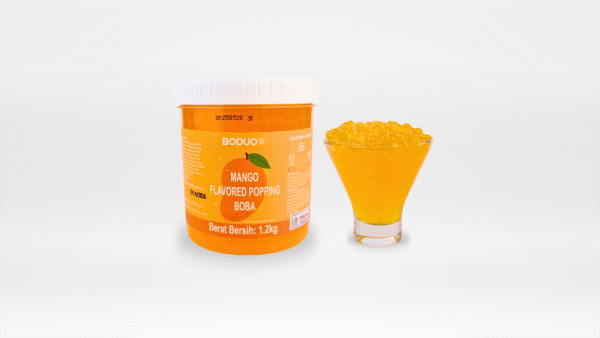 Mango Flavored Popping Boba