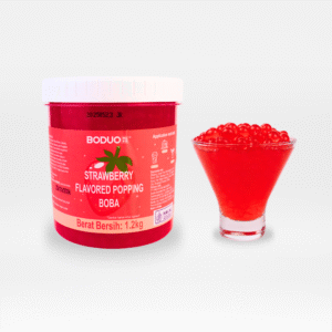 Strawberry Flavored Popping Boba